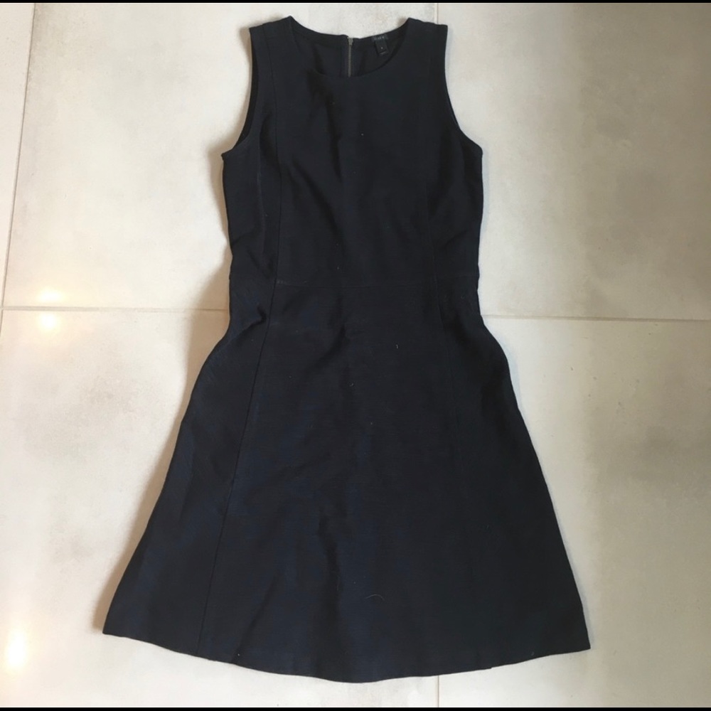 J.Crew Princess Fit and Flare Little Black Dress